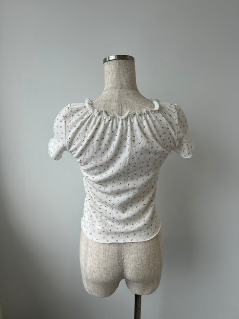 ギャザーリボントップス | SL2241644 | アイボリー