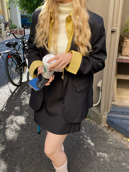 バイカラーレディ2ピースセット | SL2244638 | ブラック