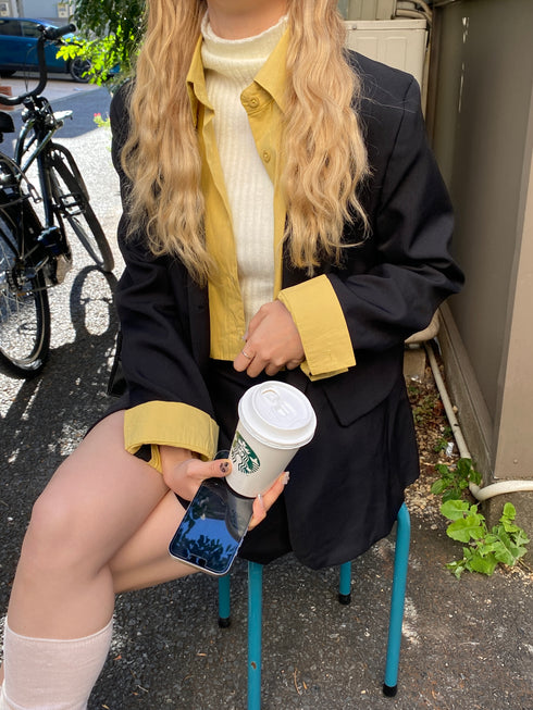 バイカラーレディ2ピースセット | SL2244638 | ブラック