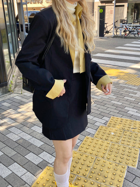 バイカラーレディ2ピースセット | SL2244638 | ブラック