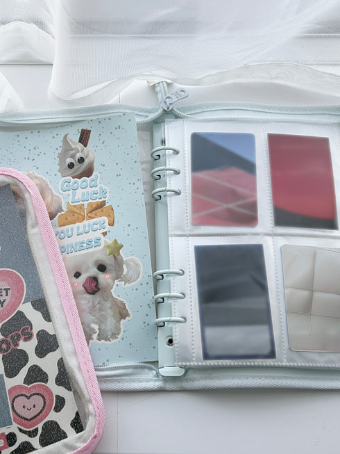 ファンシーラメコレクトブック(A5) | WO4242602 | ブルー