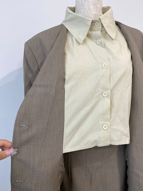 バイカラーレディ2ピースセット | SL2244638 | ベージュ