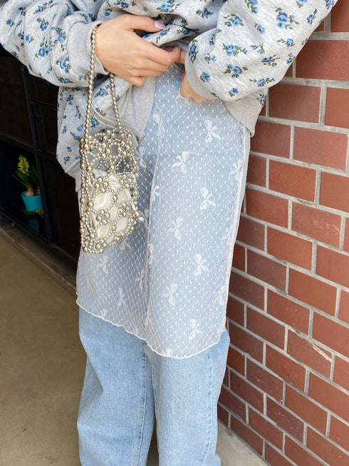 リボンエプロンシアースカート | SL2234644 | ホワイト