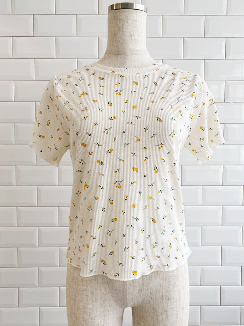 flower thermal tee | SL2241627 | アイボリー