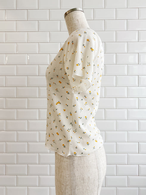 flower thermal tee | SL2241627 | アイボリー