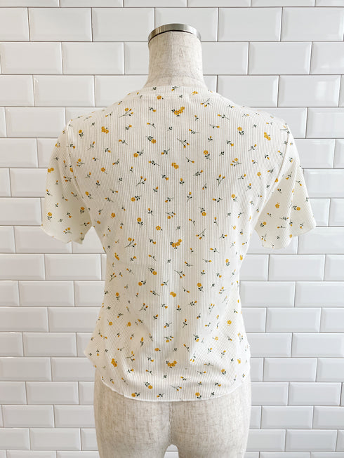 flower thermal tee | SL2241627 | アイボリー