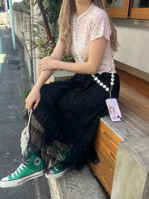 ボリュームチュールスカート | SL2241647 | ブラック