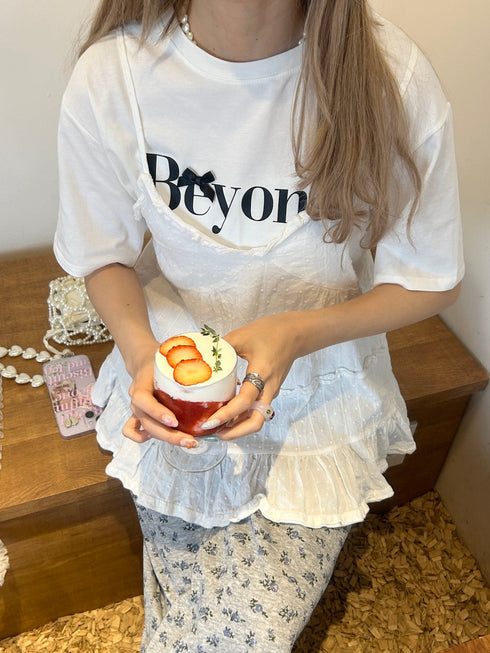 フリルチュニックキャミソール | SL2231647 | ホワイト