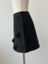 ローズモチーフ台形ミニスカート | LD2244901 | ブラック