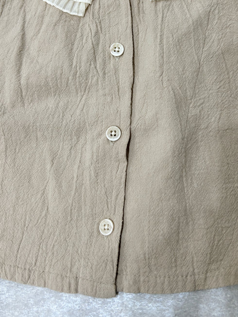 ピエロバルーンブラウス | LB2234010 | ブラウン