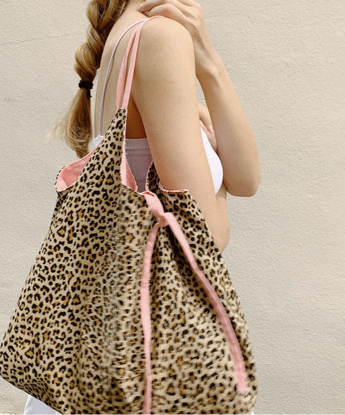 レオパードトートバッグ | LI-1203003 | ピンク