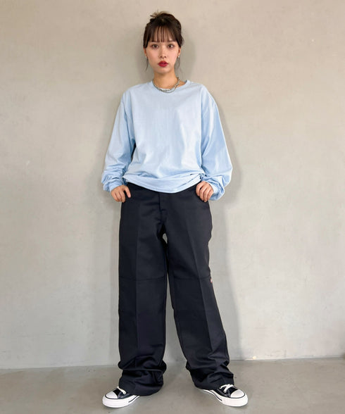 GILDAN(ギルダン) /ベーシック ロングスリーブ Tシャツ コットン ビッグシルエット オーバーサイズ サイズカラバリ豊富 長袖 ロンT 6.0オンス | 2193062 | ライトブルー