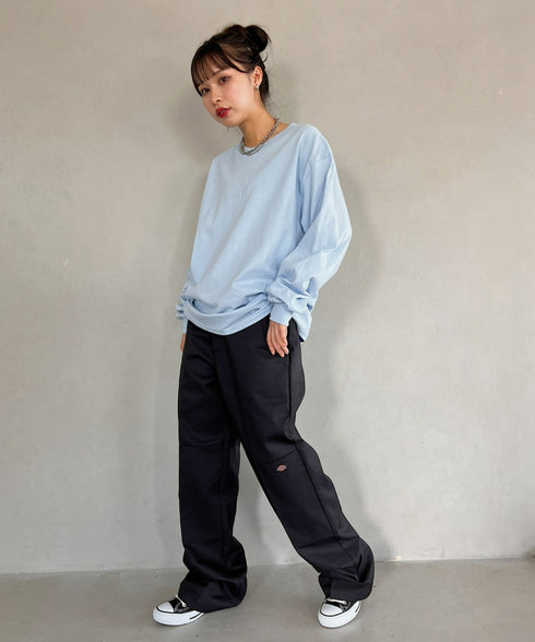 GILDAN(ギルダン) /ベーシック ロングスリーブ Tシャツ コットン ビッグシルエット オーバーサイズ サイズカラバリ豊富 長袖 ロンT 6.0オンス | 2193062 | ライトブルー