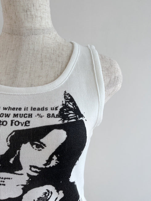 グラフィックタンクトップ | LE2242904 | ホワイト