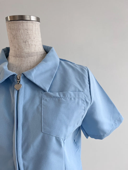 ダブルジップシャツ | CH2242806 | ホワイト