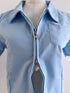 ダブルジップシャツ | CH2242806 | ブルー