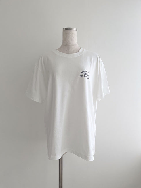 バックプリントTシャツ | CH2242805 | ホワイト