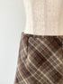 チェック台形スカート | SL2243623 | ブラウン