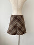 チェック台形スカート | SL2243623 | ブラウン