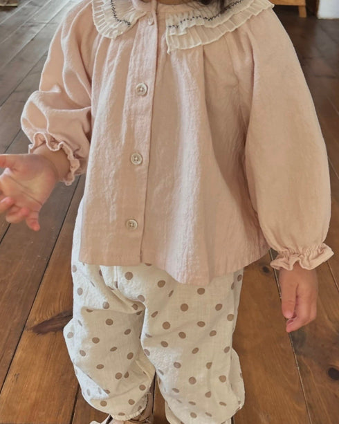 ピエロバルーンブラウス | LB2234010 | ピンク