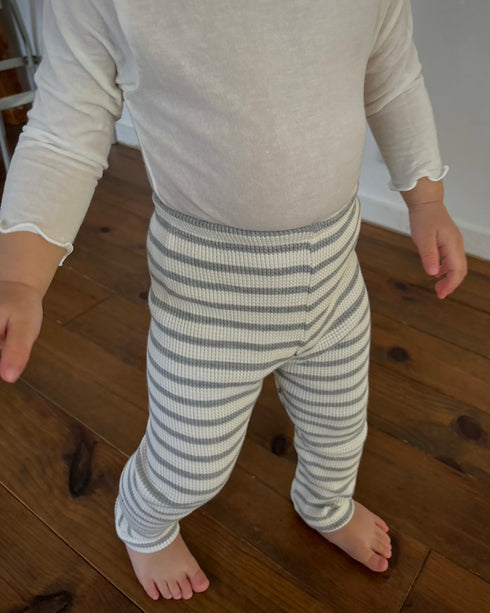 ワッフルボーダーレギンスPT | LB2234011 | グレー