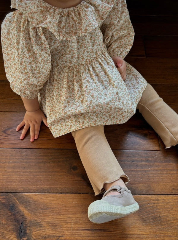 フラワーブラウス | LB2234009 | ブラウン