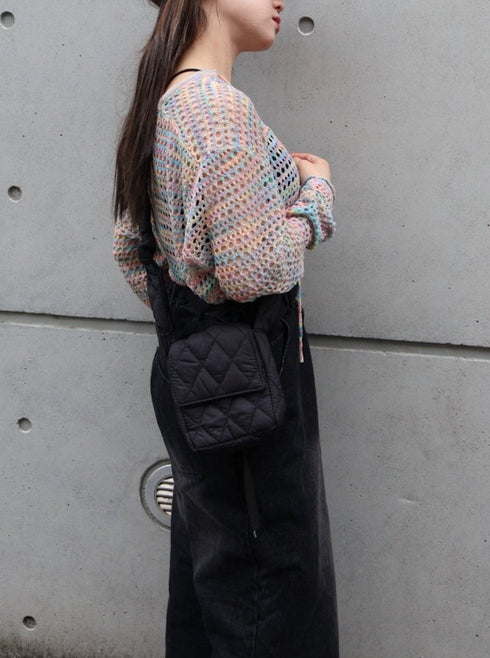 キルティングミニバッグ | IT1242401 | ブラック