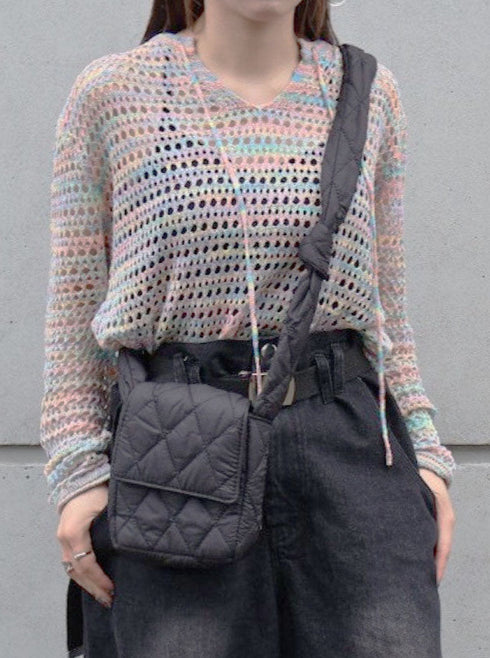 キルティングミニバッグ | IT1242401 | ブラック