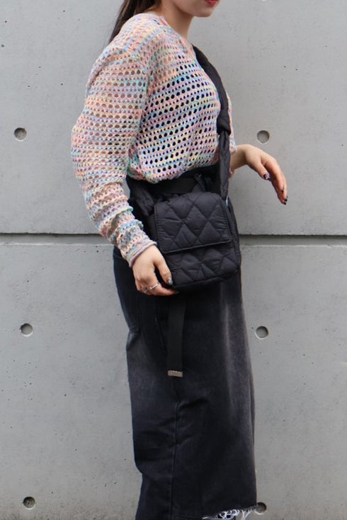 キルティングミニバッグ | IT1242401 | ブラック