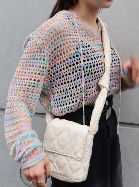 キルティングミニバッグ | IT1242401 | アイボリー