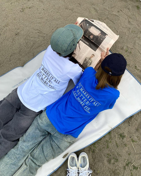 バックプリントTシャツ | CH2242805 | ブルー