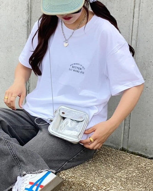 バックプリントTシャツ | CH2242805 | ホワイト