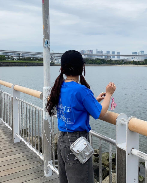 バックプリントTシャツ | CH2242805 | ブルー