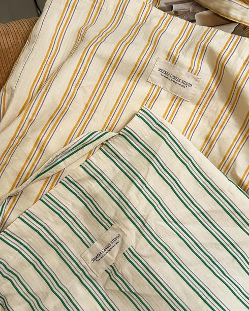 ストライプトートバッグ | CH1242801 | オレンジ