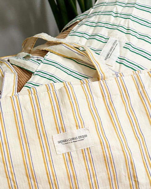 ストライプトートバッグ | CH1242801 | オレンジ