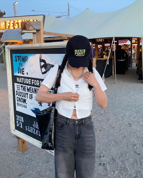 ダブルジップシャツ | CH2242806 | ホワイト