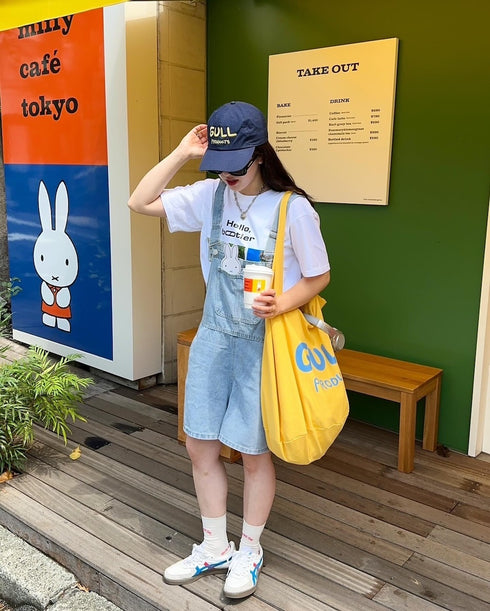 デニムミニサロペット | CH2242829 | ライトブルー