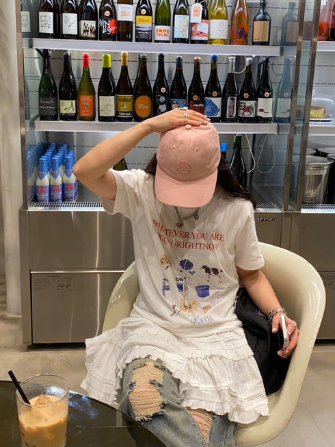 サークルロゴキャップ | CH5242804 | ピンク