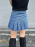 デニムプリーツスカート | GR2242517 | ブルー