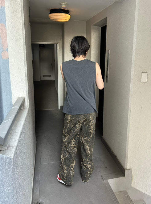 メンズライクノースリーブトップス | GR2242521 | グレー