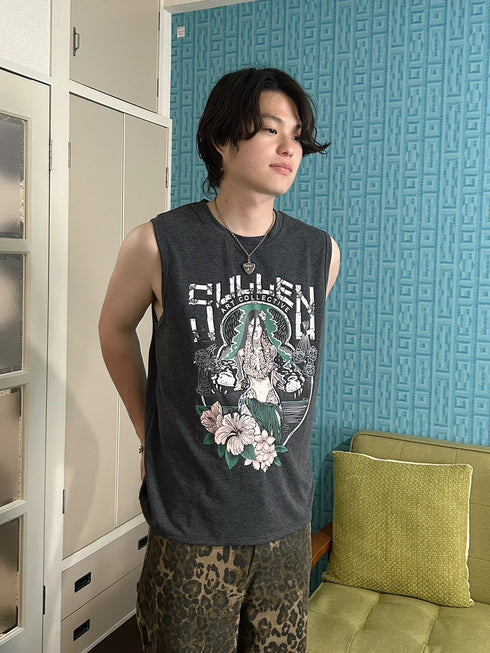 メンズライクノースリーブトップス | GR2242521 | グレー