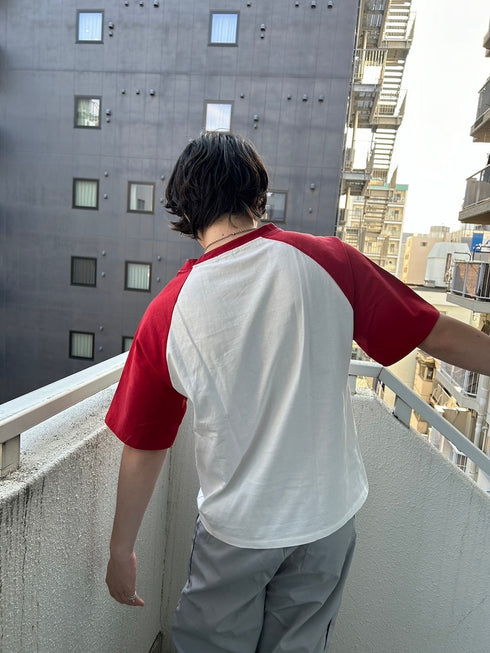 ラグランビッグTシャツ | GR2242522 | レッド