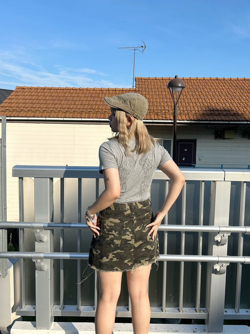 バッグウィングデザインTシャツ | GR2242533 | グレー