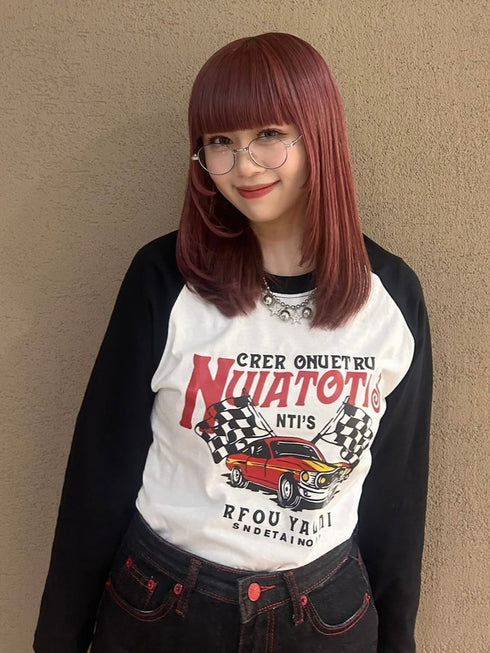 ラグランロンT | GR2244503 | ホワイト