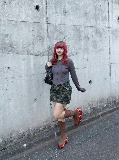 フーディージップカーディガン | GR2251501 | グレー