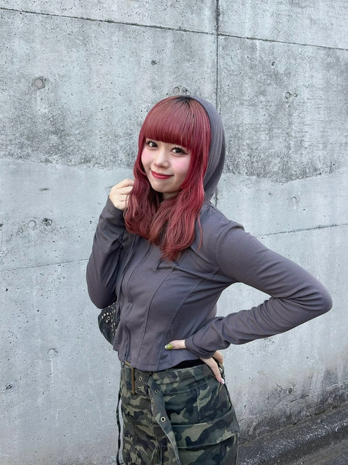 フーディージップカーディガン | GR2251501 | グレー