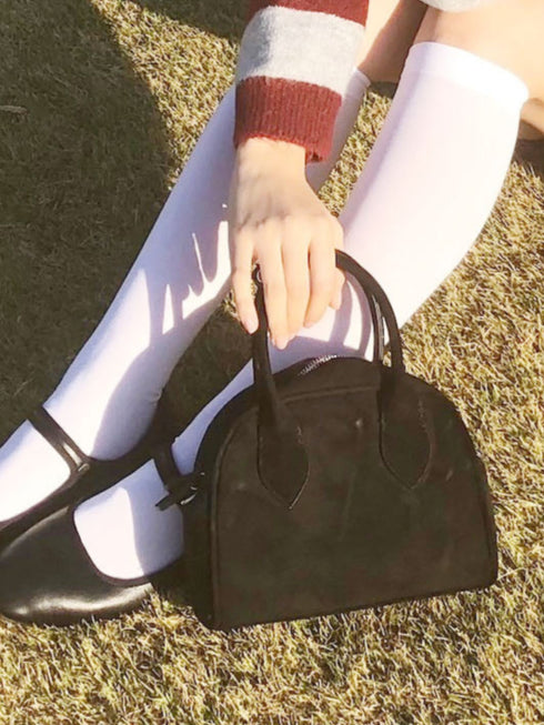 2WAYスエードハンドバッグ | IN1244704 | ブラック