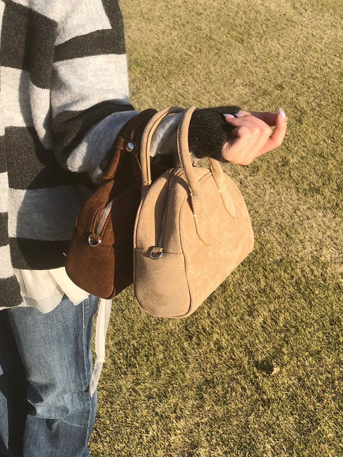 2WAYスエードハンドバッグ | IN1244704 | ベージュ