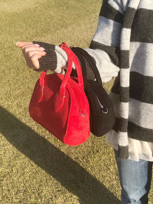 2WAYスエードハンドバッグ | IN1244704 | レッド