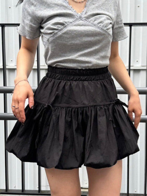 リボンバルーンスカート | IT2242418 | ブラック
